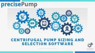 Centrifugal Pump Sizing and Selection software