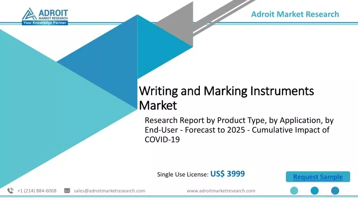 writing and marking instruments market