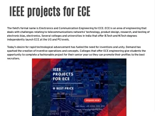 ieee projects for ece students