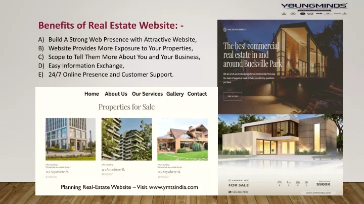 benefits of real estate website build a strong