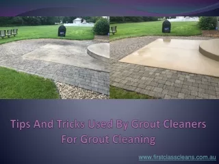 tips and tricks used by grout cleaners for grout cleaning