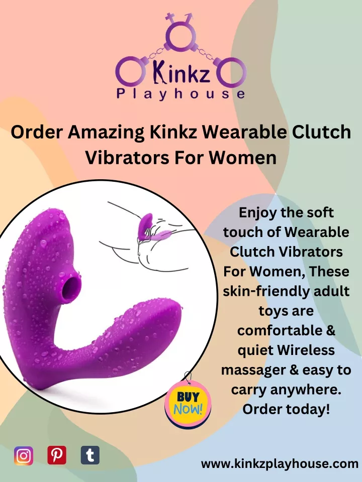 order amazing kinkz wearable clutch vibrators