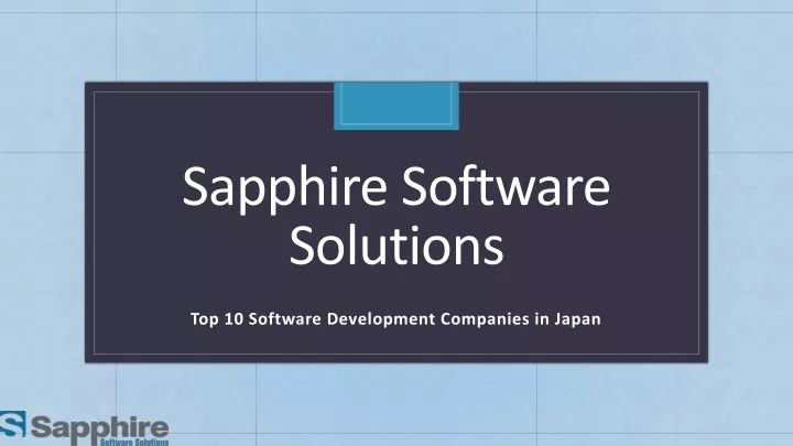 sapphire software solutions