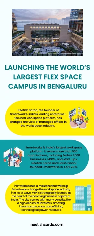 Launching the World’s Largest Flex Space Campus in Bengaluru