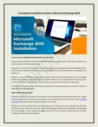 a complete installation guide to microsoft