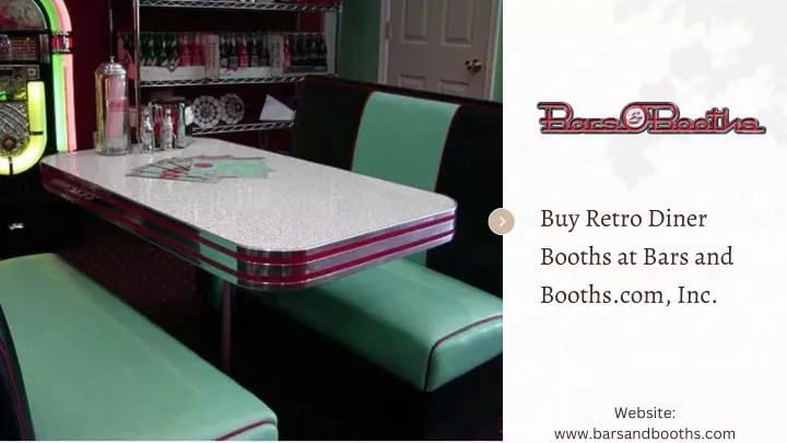 buy retro diner booths at bars and booths com inc