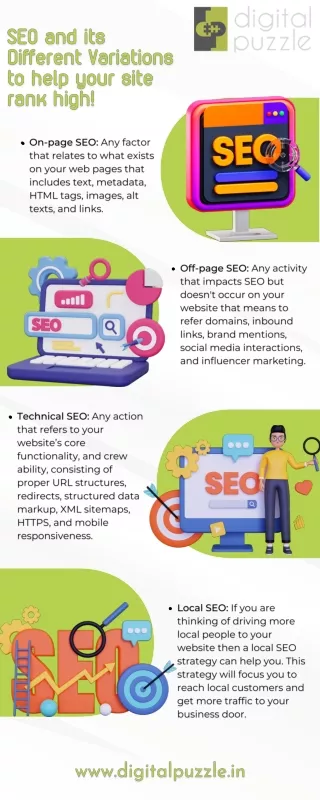 SEO and its Different Variations to help your site rank high!