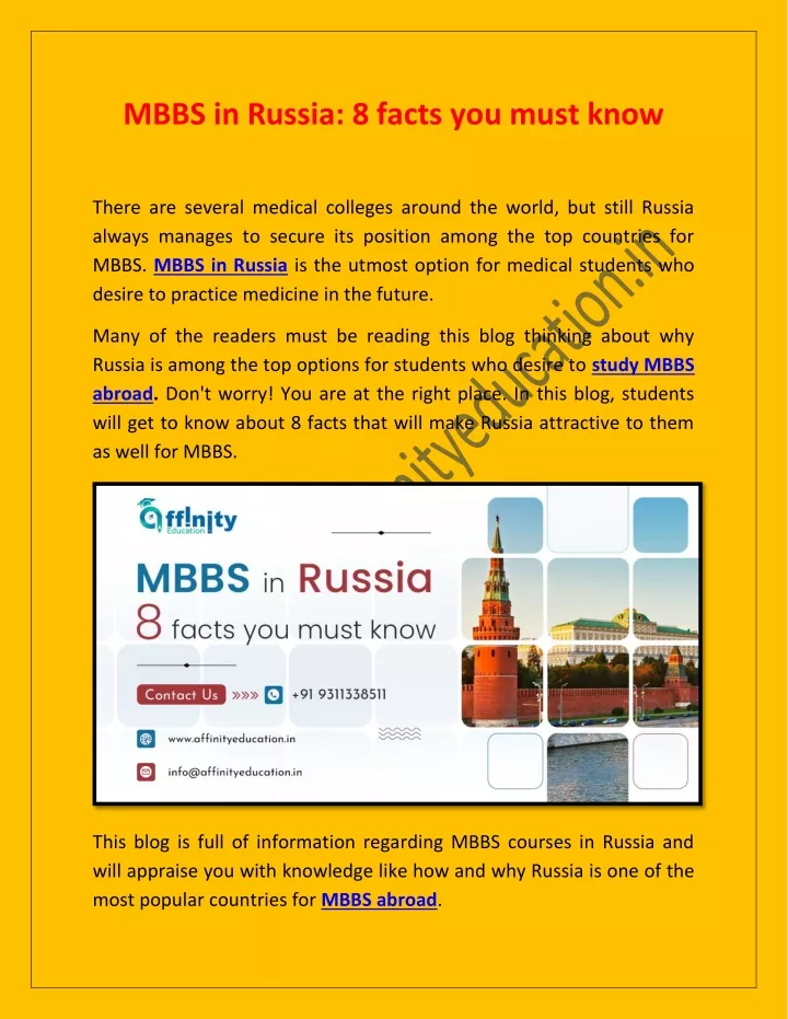 mbbs in russia 8 facts you must know