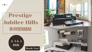 Prestige Jubilee Hills Hyderabad -  Premium Residential Apartment