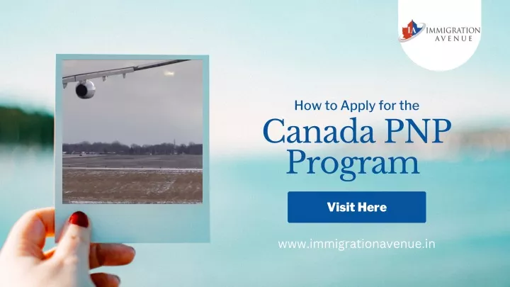 how to apply for the canada pnp program