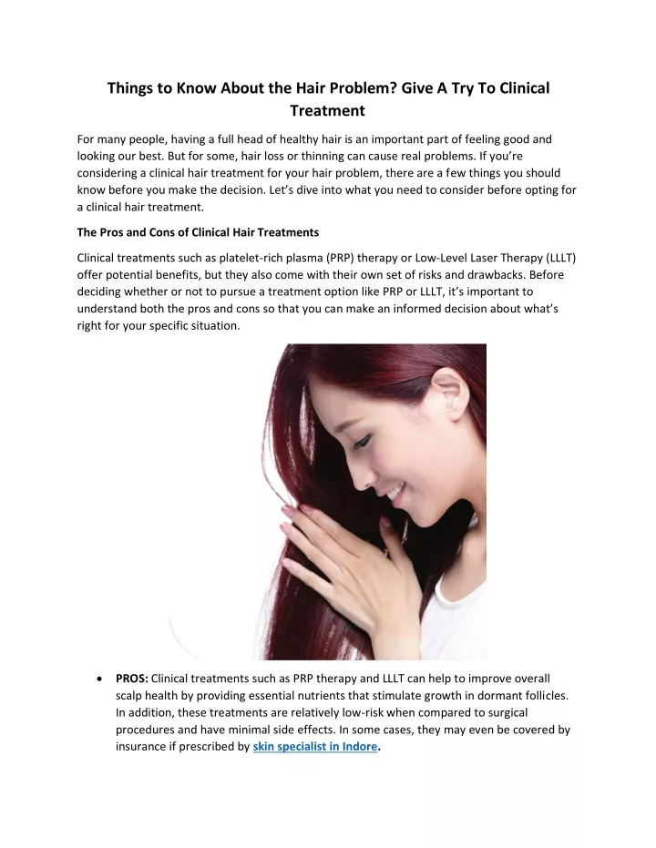 things to know about the hair problem give