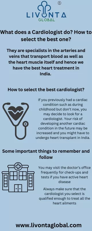 What does a Cardiologist do? How to select the best one?