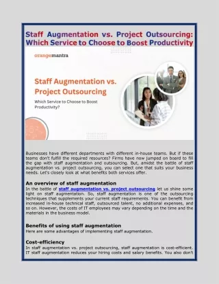 businesses have different departments with