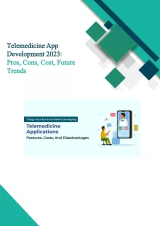 Telemedicine App Development 2023