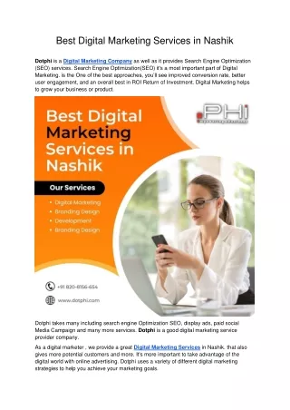 best digital marketing services in nashik