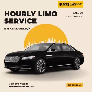 Hourly limo service in New York