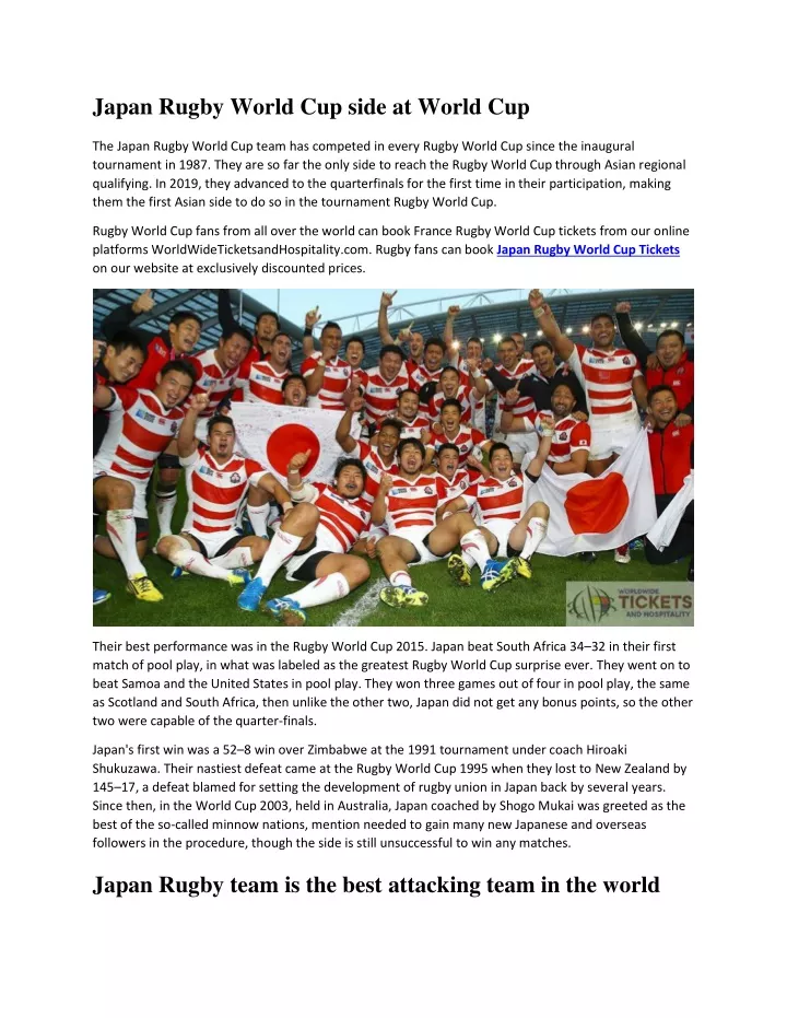 japan rugby world cup side at world cup