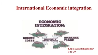international economic integration