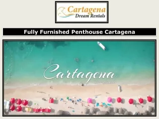 Fully Furnished Penthouse Cartagena