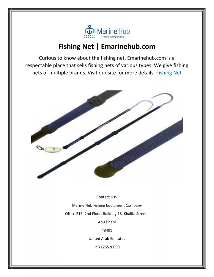 fishing net emarinehub com