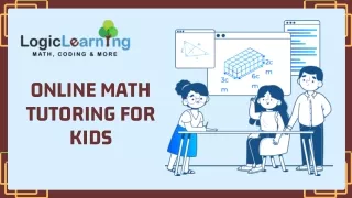 Online Math Tutoring for Kids - LogicLearning