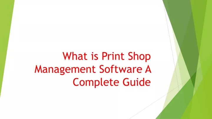 what is print shop management software a complete guide
