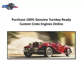 purchase 100 genuine turnkey ready custom crate