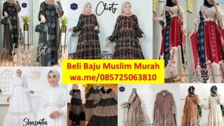 Beli Baju Muslim Murah di  Riau | wa.me/085725063810