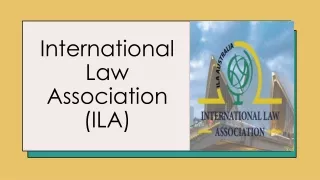 International Law Association - ILA