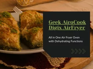 Geek AiroCook Digix AirFryer