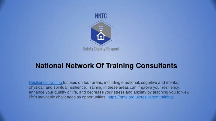 national network of training consultants