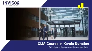 CMA course duration