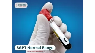 SGPT Normal Range - Redcliffe Labs