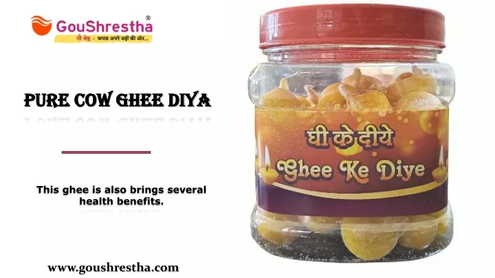 pure cow ghee diya