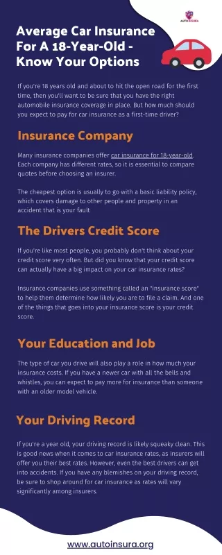 Cheap Insurance For A New Driver? Know Your Options