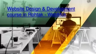 Website design & Development course in Rohtak