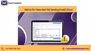 How to Fix Yahoo Mail Not Sending Emails Issue