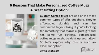 Custom Coffee Mugs - Pictofi