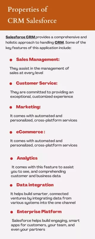properties of crm salesforce
