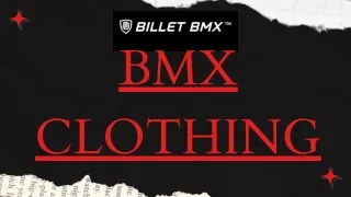 BMX clothing