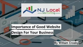 Importance of Good Website Design For Your Business