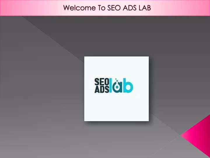 welcome to seo ads lab