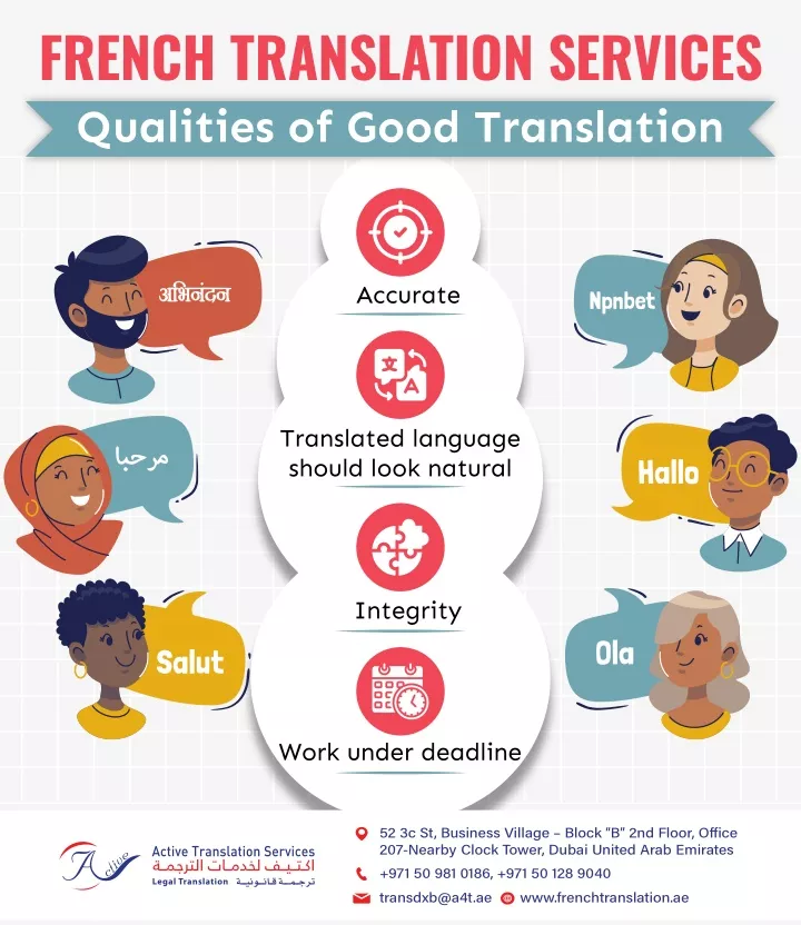 french translation services qualities of good