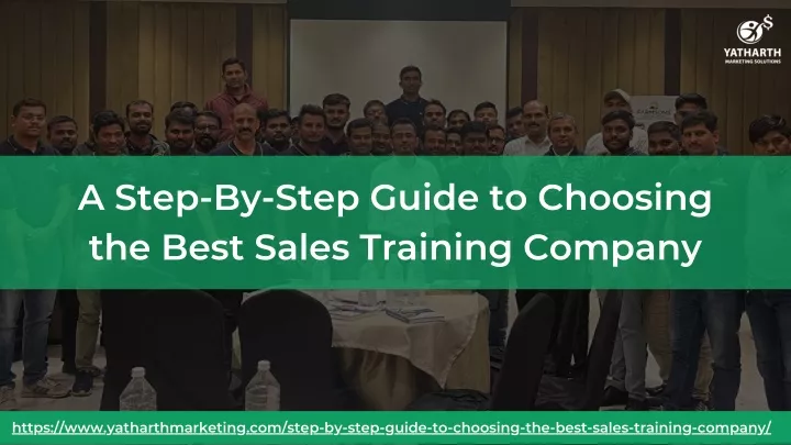 a step by step guide to choosing the best sales