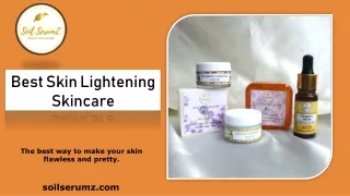 Best Skin Lightening Skincare