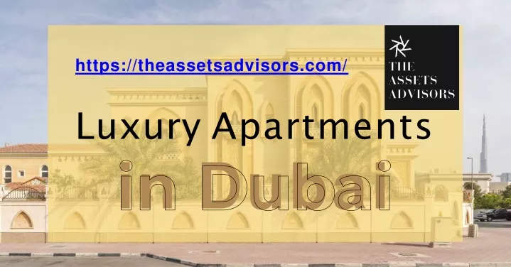 luxury apartments