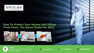 How To Protect Your Homes And Offices From Pests The Smart Guide For 2022