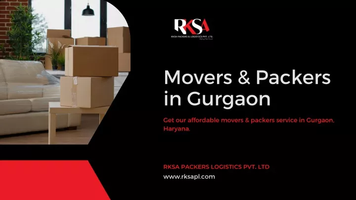 movers packers in gurgaon