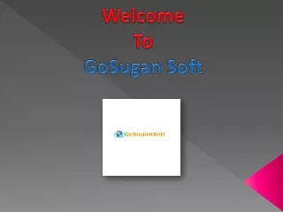welcome to gosugan soft