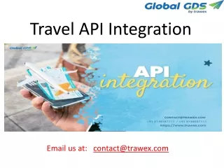 travel api integration